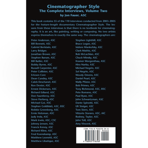 CinematographerStyleVol2 Backcover